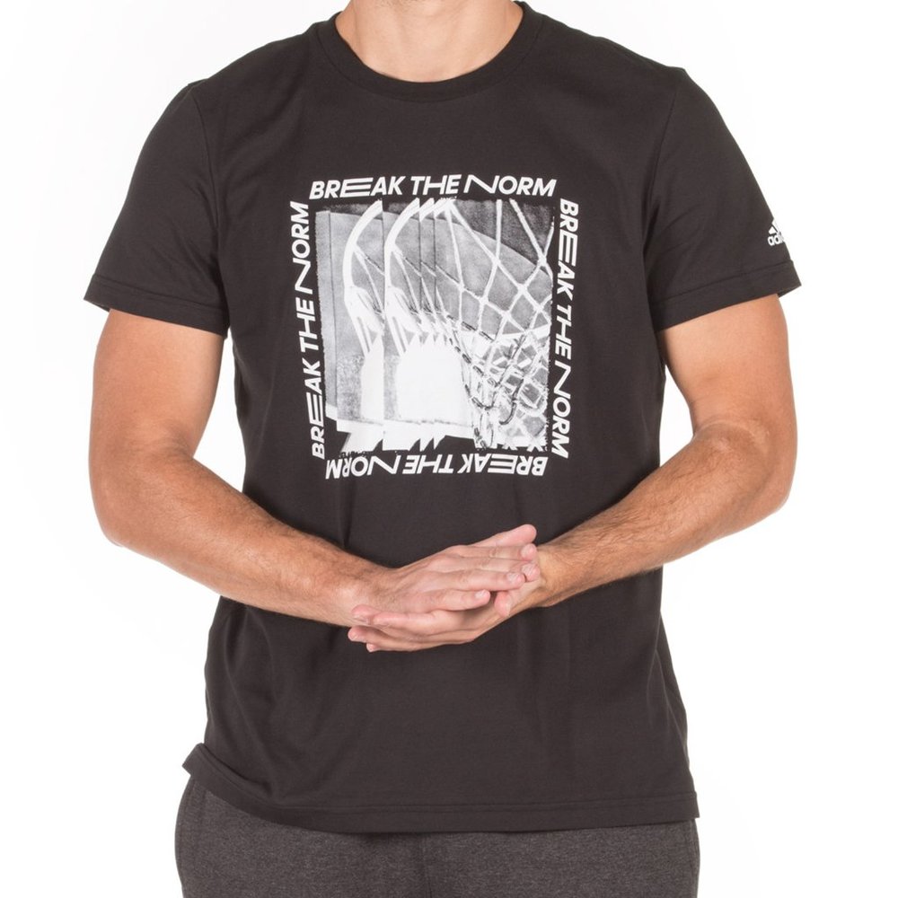 ADIDAS Mens Break The Norm Brotherhood Basketball T-Shirt 2XL